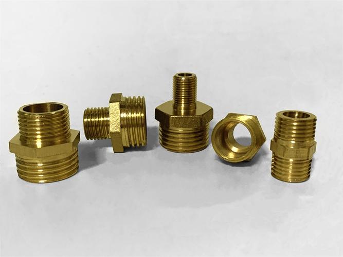 精品黄铜变径对丝水暖管件管材接头配件通用五金配件接头对丝